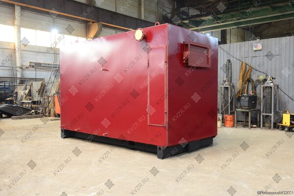 Котел 1.0 МВт угольно дровяной