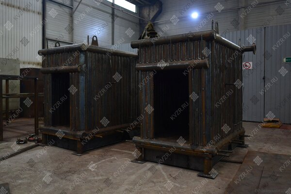 Производство водогрейных котлов КВД 1.3 МВт на дровах