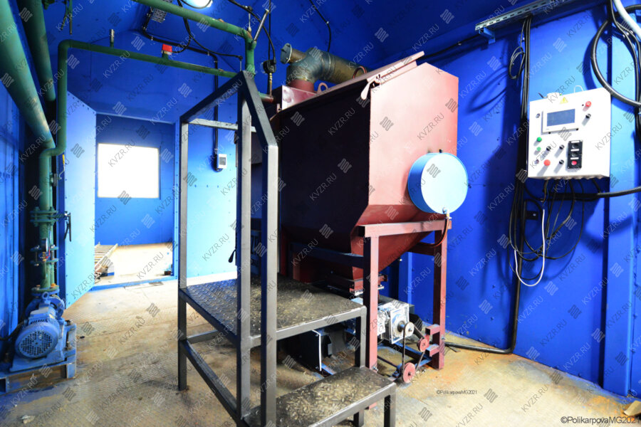 Котел на опилках отопительный