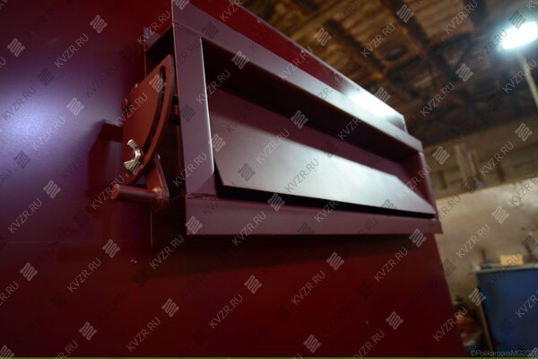 Шибер газохода котла утилизатора отходов 0.5 МВт